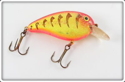 Vintage Mann's Chartreuse & Orange Loudmouth II Lure