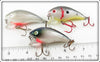 Mann's Bait Co Baby 1- Lot Of Three