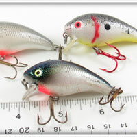 Mann's Bait Co Baby 1- Lot Of Three