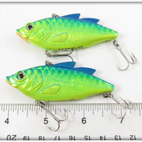 Matzuo America Chatreuse & Blue Crankbait Pair