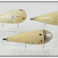 N.A.A.C.C. & N.A.S.A.C Casting Weight Lot Of Three