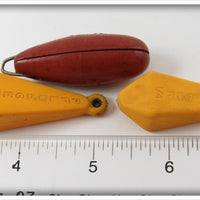 Pflueger & South Bend Casting Weight Lot Of Three
