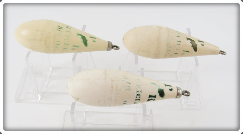 Vintage P&K Casting Weight Lot Of Three 