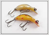Heddon Tiny Tad Pair: Golden Shiner & Yellow Spotted