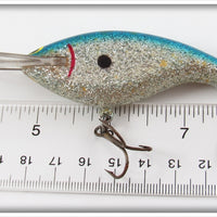 Tennessee Tuffy Silver & Blue Glitter Cranbait