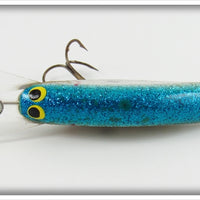 Tennessee Tuffy Silver & Blue Glitter Cranbait