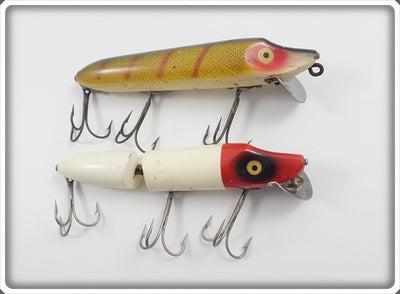 Heddon Red & White Jointed Vamp & Perch Vamp