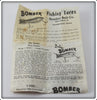 Bomber Bait Co White Bomber In Box With Paper 218
