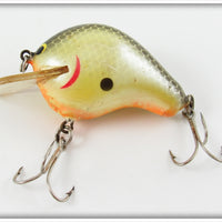 Vintage Bagley Black On Chartreuse Balsa B Lure 