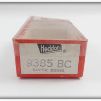Heddon BC Black Crappie Super Sonic In Correct Box