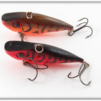 Red Crawdad & Orange Crawdad Crankbait Pair