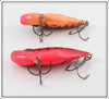 Red Crawdad & Orange Crawdad Crankbait Pair