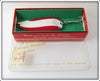 Vintage Eppinger Red & White Dardevle Lure In Box