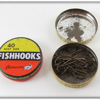 Catchmaster & Dickson Fish Hook Tin Pair