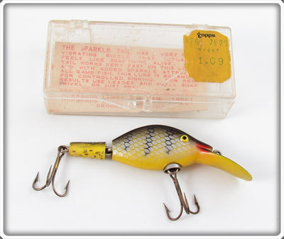 Vintage Hubbard Perch Sparkle Tail In Box 