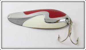 Vintage Kushner Tackle Co Red & White Kush Spoon Lure