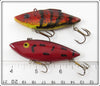 Crawdad & Glitter Crawdad Rattle Trap Type Pair