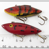 Crawdad & Glitter Crawdad Rattle Trap Type Pair