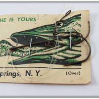 U-Ketch-Em Live Frog & Live Minnow Hook Pair On Cards