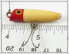 South Bend Best O Luck Red & White Flyrod Wobbler