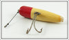 South Bend Best O Luck Red & White Flyrod Wobbler