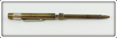 Vintage Brass Cinchtie Fishing Line Knot Tying Tool 