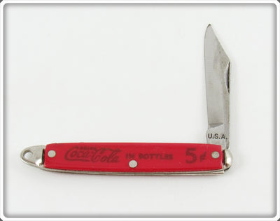 Vintage Coca Cola Red Pocket Knife