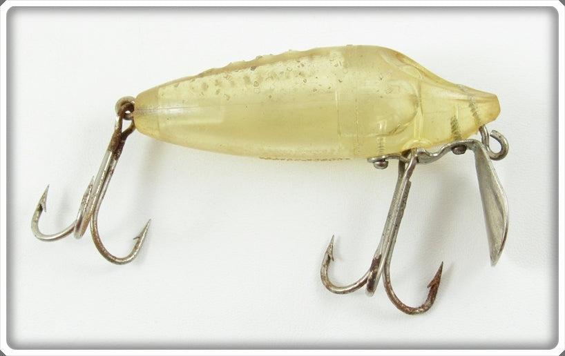Vintage Paul Bunyan Clear With Glitter Deeper Weaver Lure For Sale