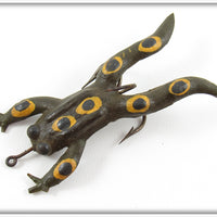 Vintage Unknown Hard Rubber Frog Lure