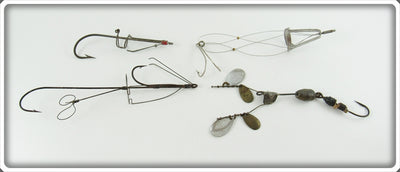 Vintage Hook/Hook Harness Lot Of Four 