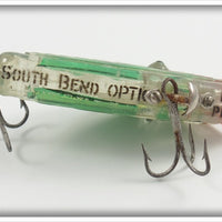 South Bend Green & Black Optic Lure