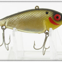 Vintage Bomber Bait Co Silver Scale Black Head Pinfish Lure