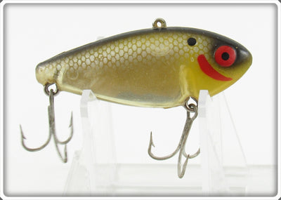 Vintage Bomber Bait Co Silver Scale Black Head Pinfish Lure