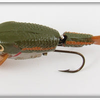 Plucky Green & White Fish