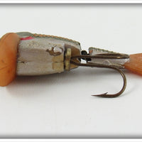 Plucky Green & White Fish