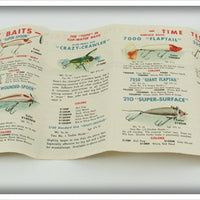 Heddon Pocket Catalog & Crazy Crawler Box Insert