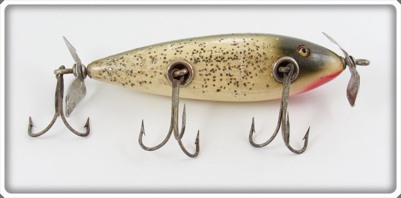 Vintage Creek Chub Silver Flash Injured Minnow Lure