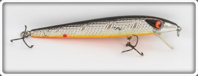Vintage Smithwick Chrome & Black Super Rogue Lure