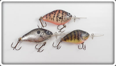 Lazy Ike Natural Ike Lot Of Three Naturistic & Metallic