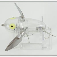 Heddon Transparent Clear Crazy Crawler