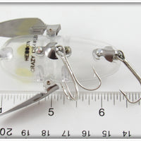 Heddon Transparent Clear Crazy Crawler