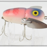 Heddon Pink & Blue Crazy Crawler Lure