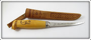 Rapala J Marttiini Finland Filet Knife In Leather Sheath