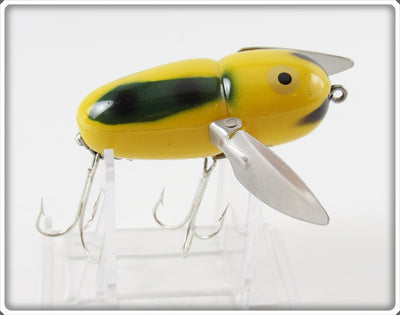 Heddon Yellow Green Wings Crazy Crawler Lure