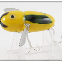 Heddon Yellow Green Wings Crazy Crawler