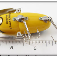 Heddon Yellow Green Wings Crazy Crawler