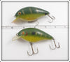 Cordell Big O Pair: Green With Gold Stripes