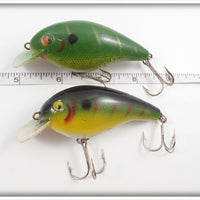 Cordell Big O Pair: Green With Gold & Green Perch