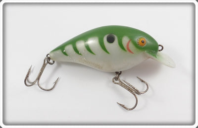 Cordell Big O White With Green Stripes & Glitter