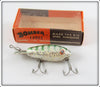 Vintage Bomber Christmas Tree Model 300 Lure In Box 